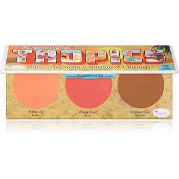 theBalm Voyage Tropics autobronzant și blusher - imagine 2